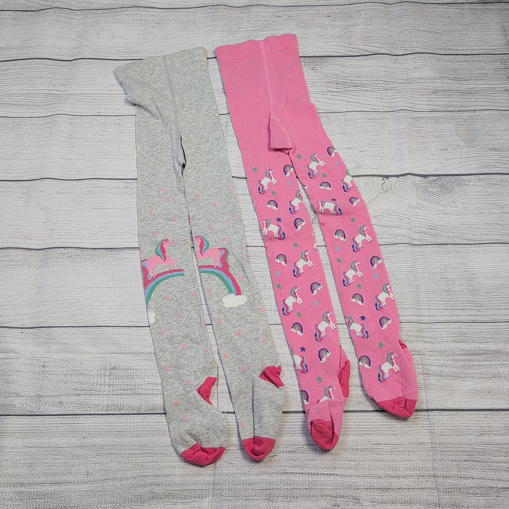 5/6 Next Unicorn Tights Bundle
